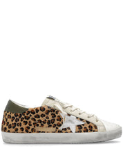 Golden Goose Super-Star Classic Sneakers – Leopard Print