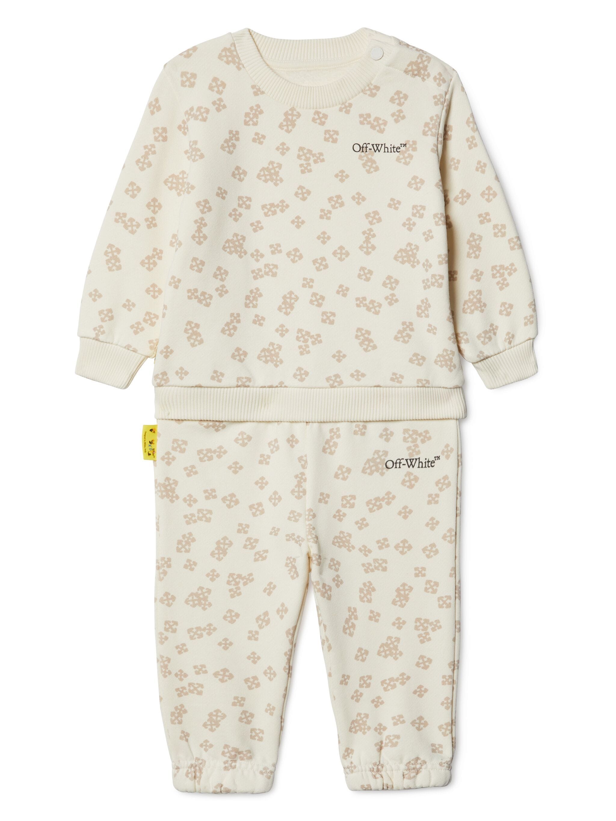 Off-White Kids Arrow Crazy cotton tracksuit set