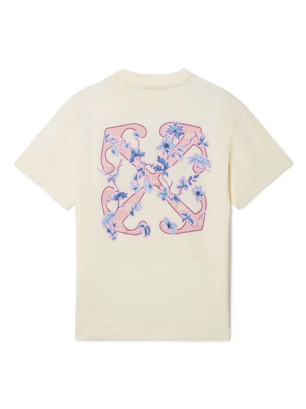 ARROW FLOWERS TEE S/S OFF WHITE LIGHT