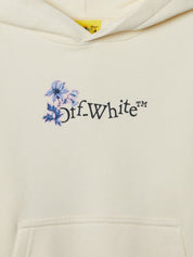 ARROW FLOWERS HOODIE OFF WHITE LIGHT B