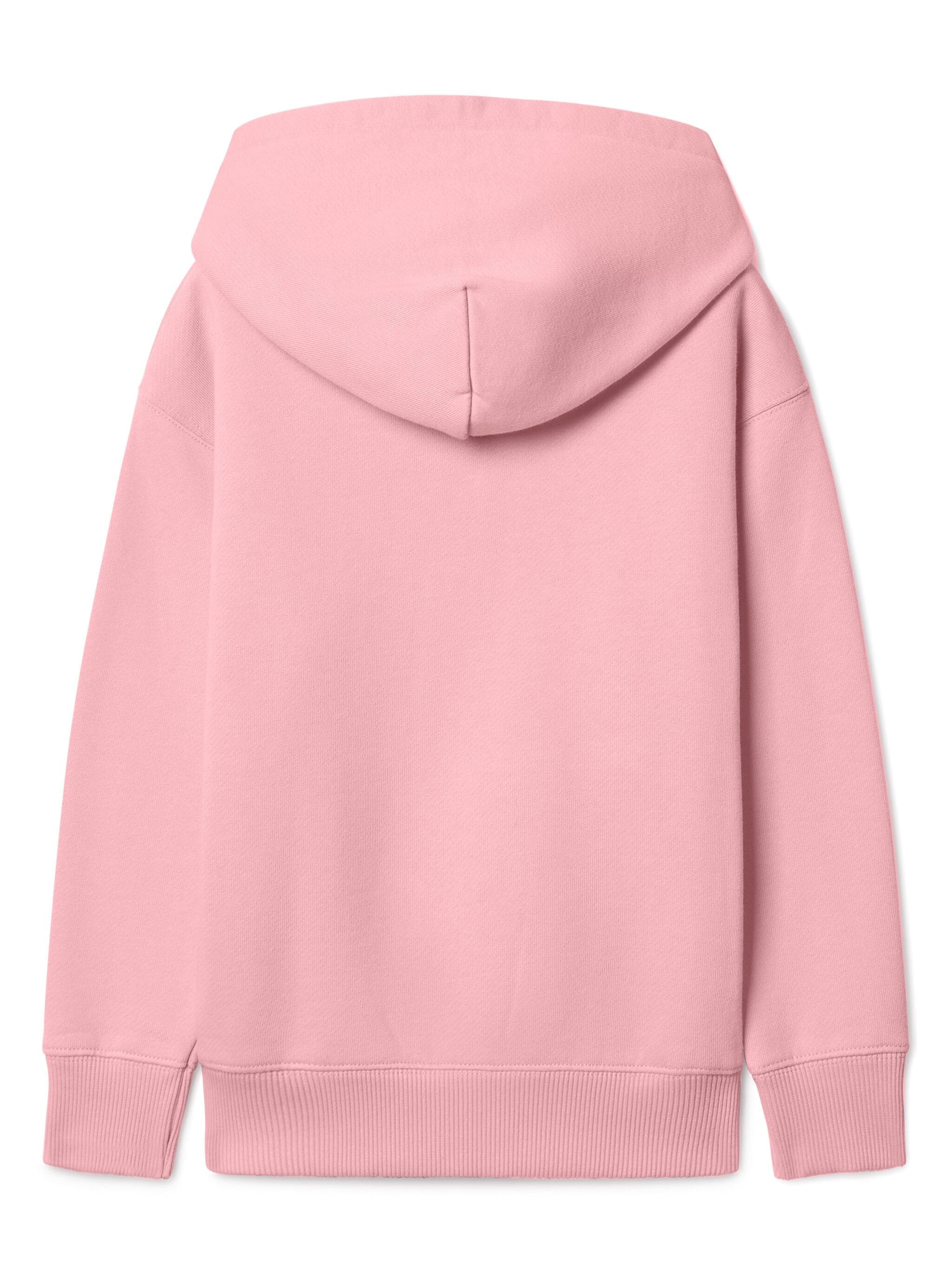 BIG BOOKISH HOODIE PINK GLITTERED