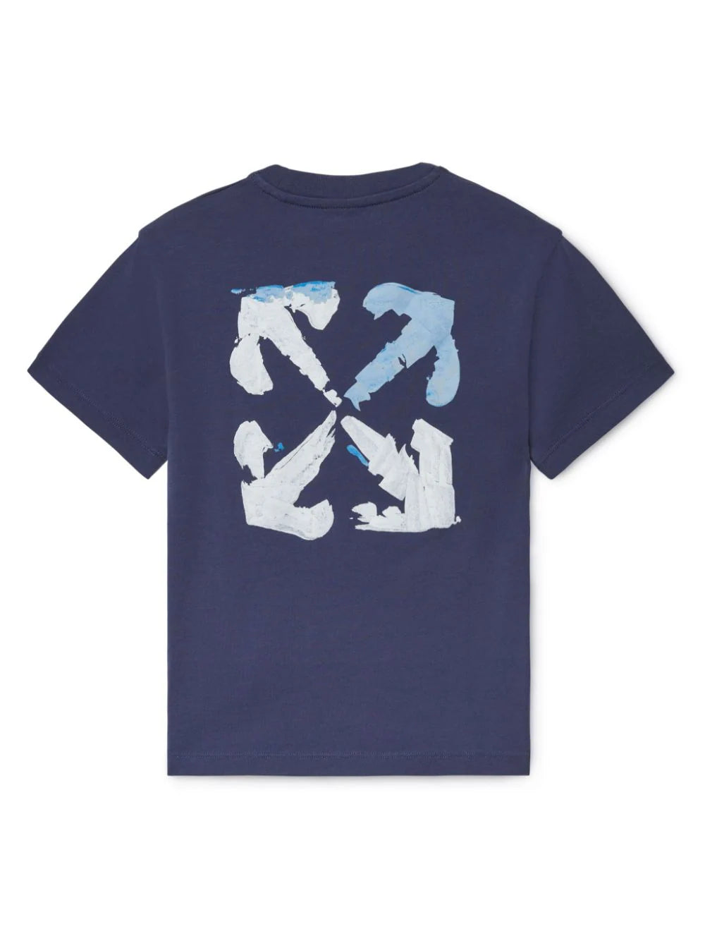 ARROW ACRYLIC TEE S/S NAVY BLUE WHITE