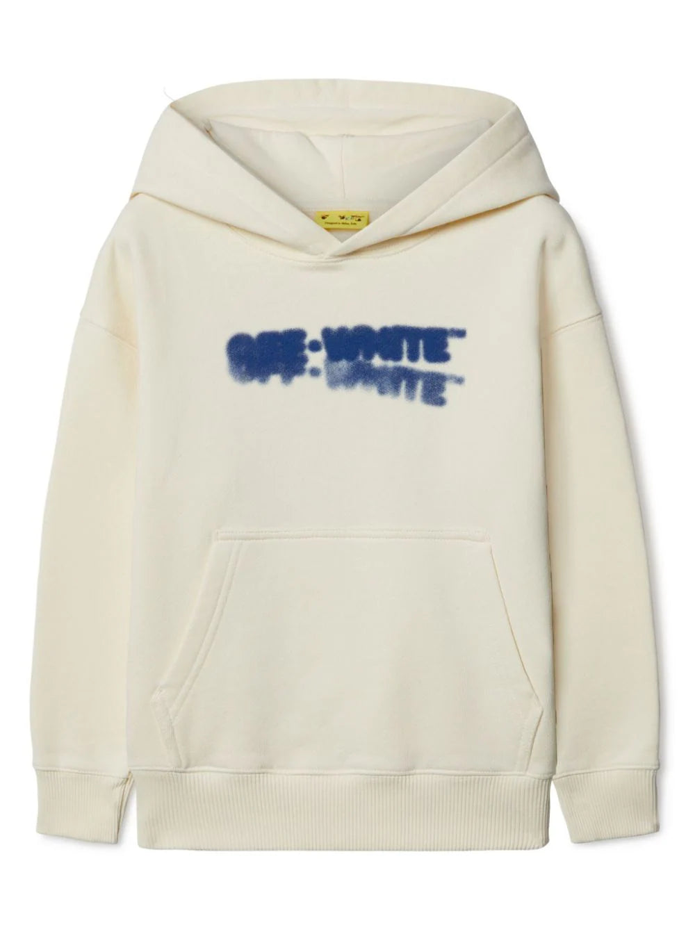 ARROW FADED HOODIE OFF WHITE BLUE