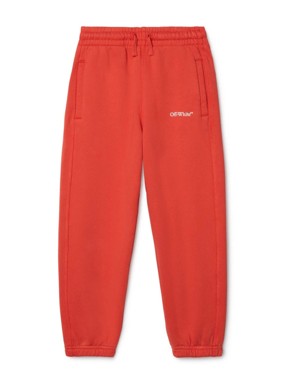 BOOKISH DIAG SWEATPANT RED WHITE