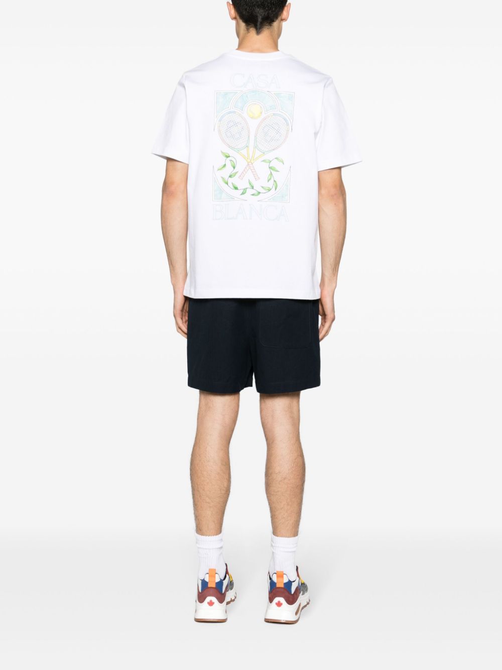 TENNIS PASTELLE PRINTED T-SHIRT