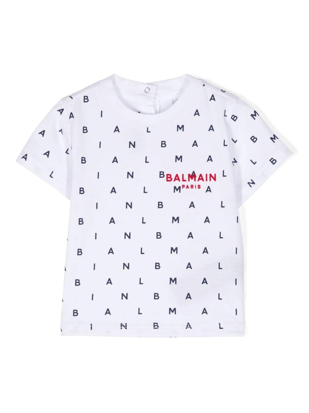 logo-print cotton T-shirt