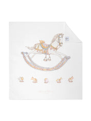 CARRE & SATIN BIB GIFT SET ROCKING HORSE