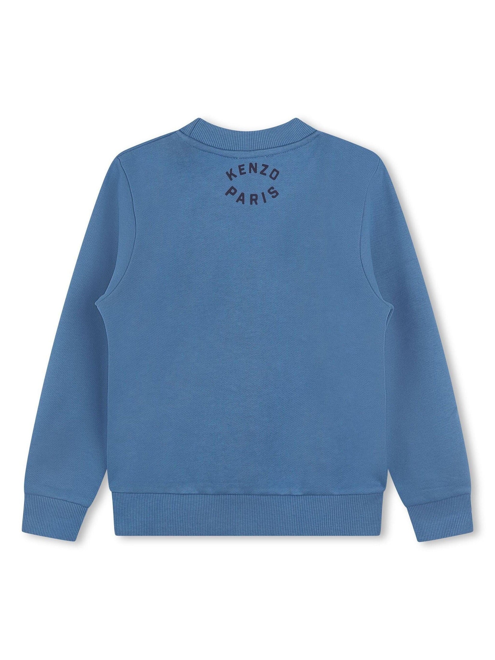 Kenzo kids graphic-print cotton sweatshirt