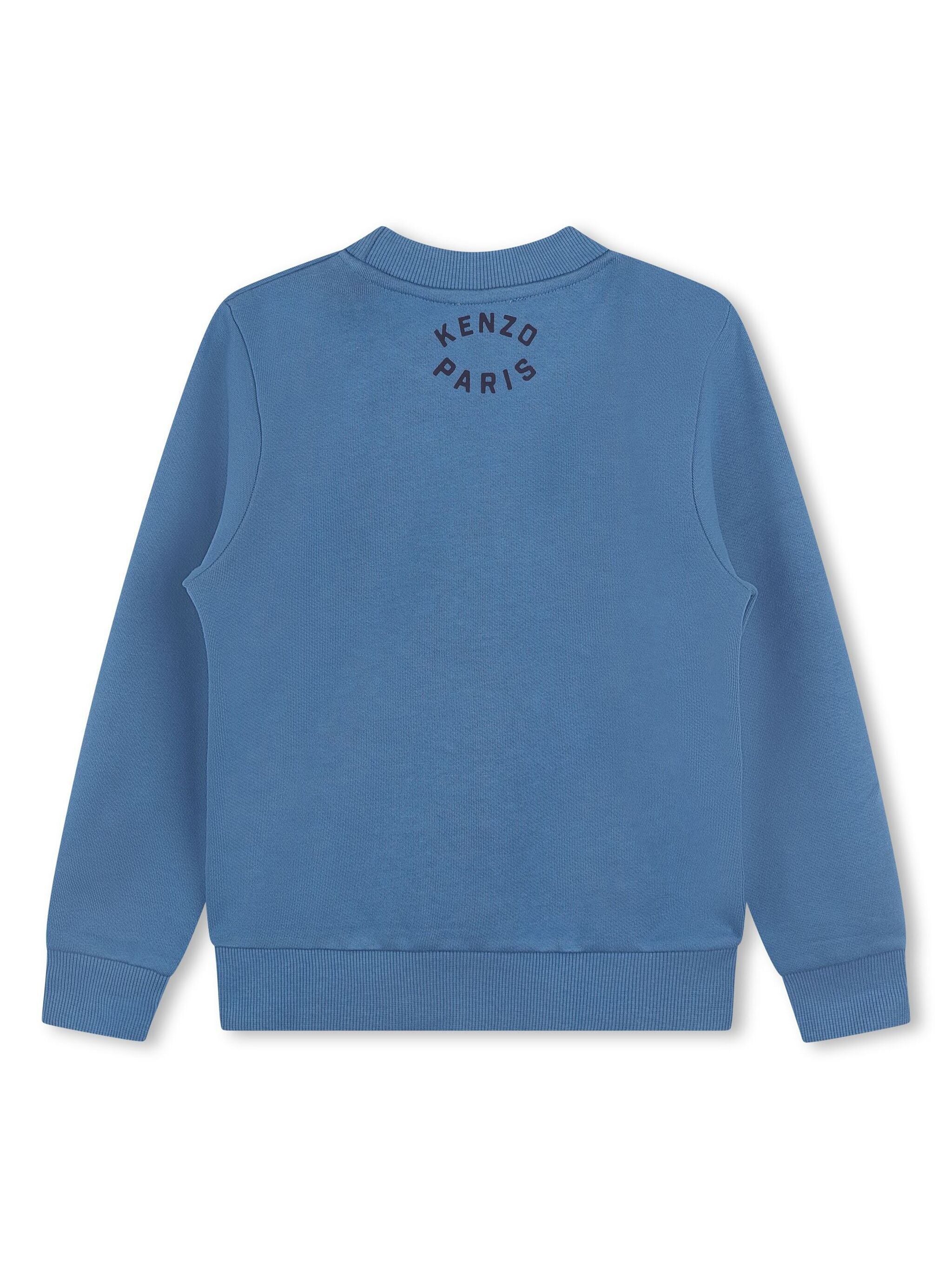 Kenzo Kids graphic-print cotton sweatshirt