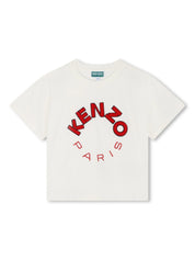 Kenzo Kids logo-print cotton T-shirt