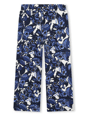 Kenzo Kids all-over print cotton jogging trousers