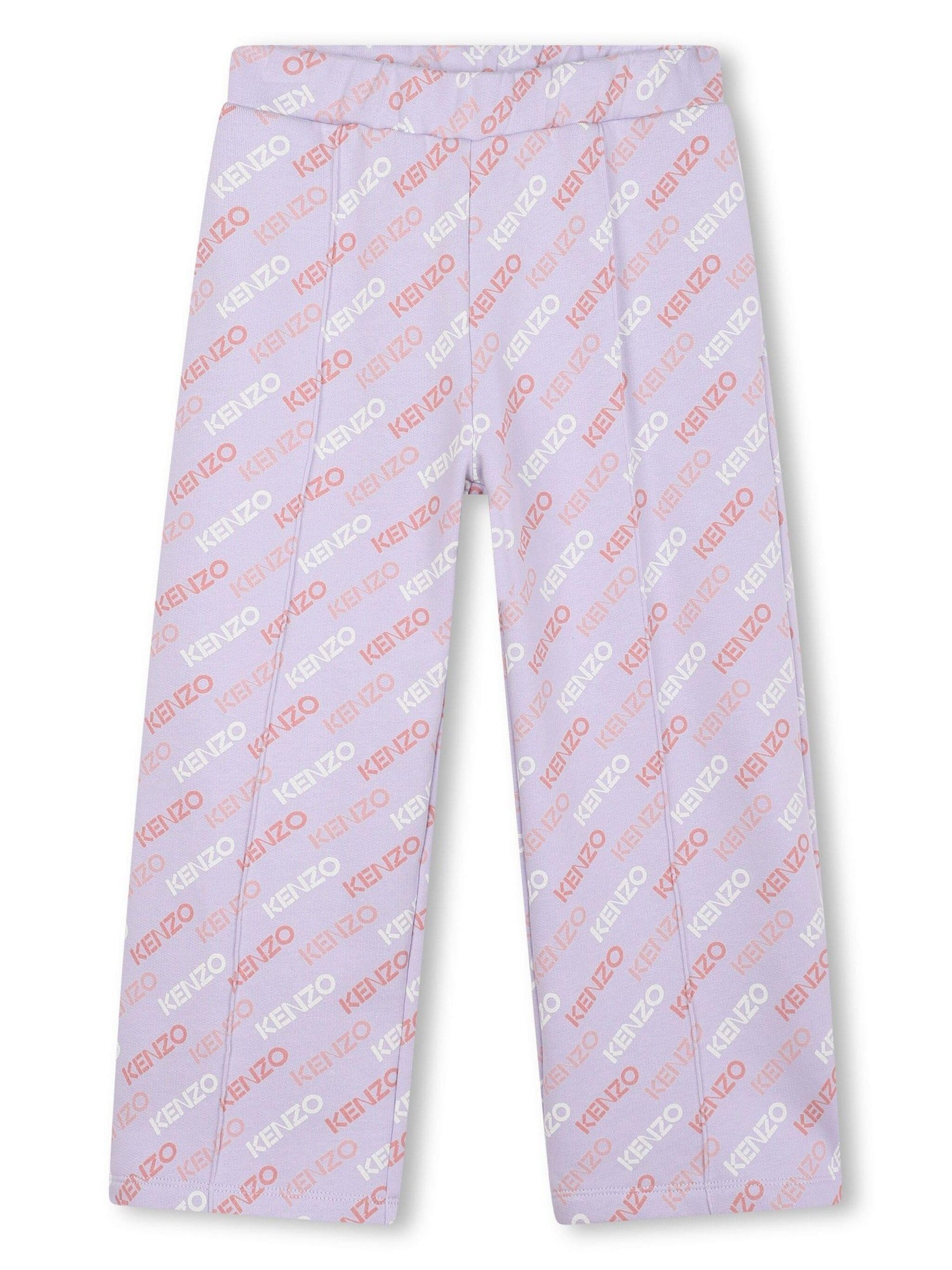 Kenzo kids cotton jogging trousers