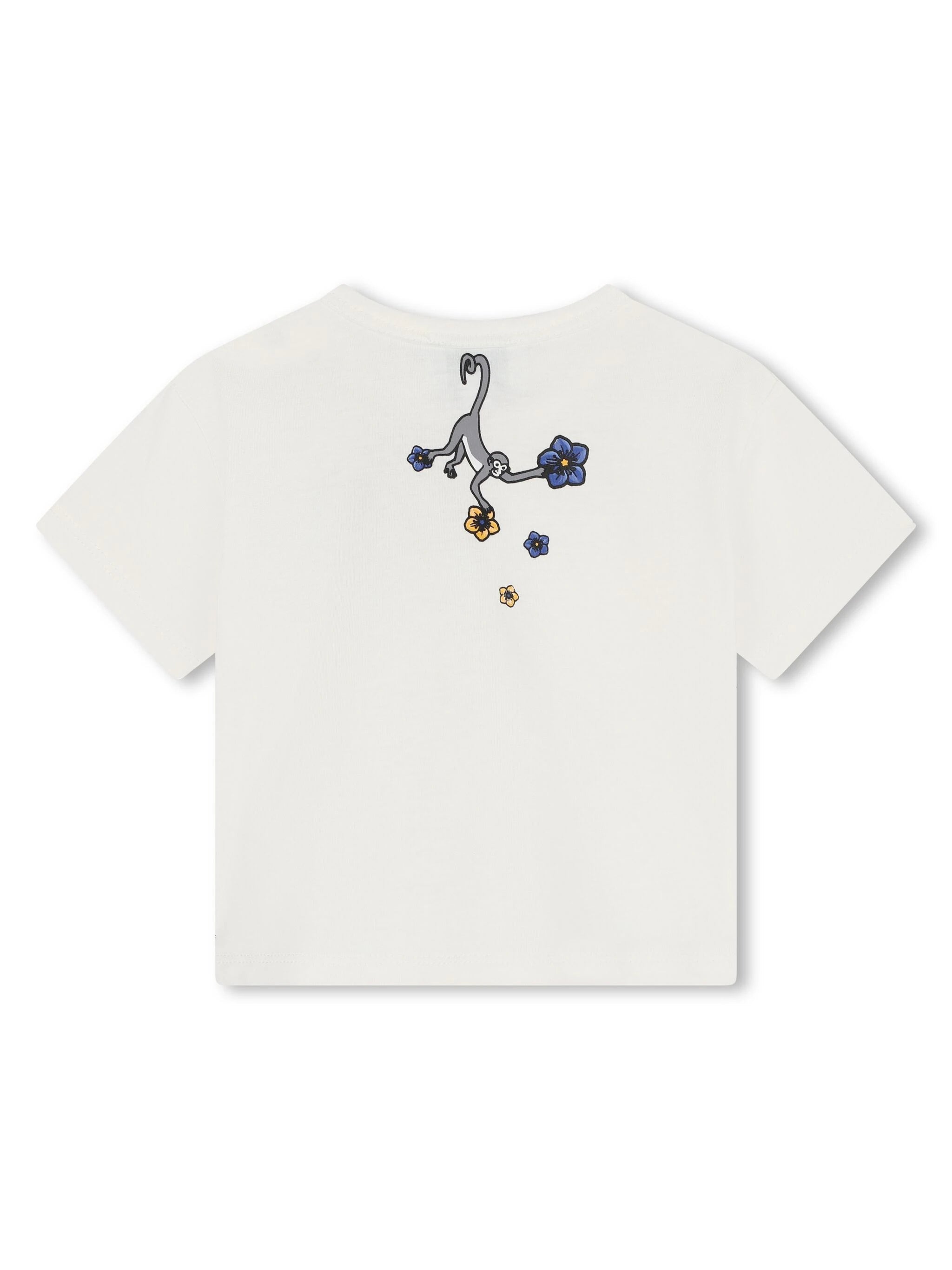 Kenzo Kids floral-print organic cotton T-shirt