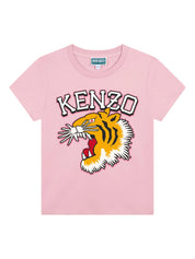 Kenzo Kids logo-embroidered t-shirt