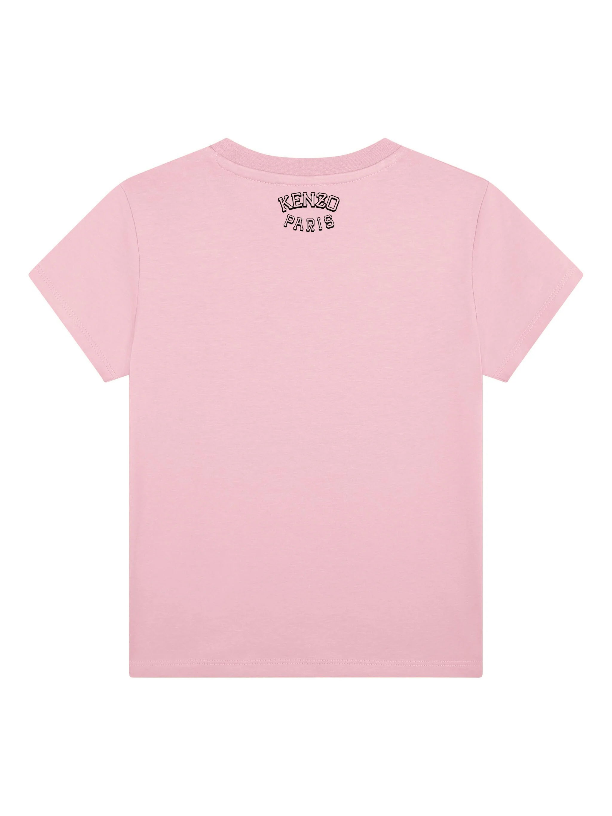 Kenzo Kids logo-embroidered t-shirt