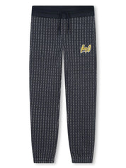 Kenzo Kids Sashiko-fleece cotton track pants