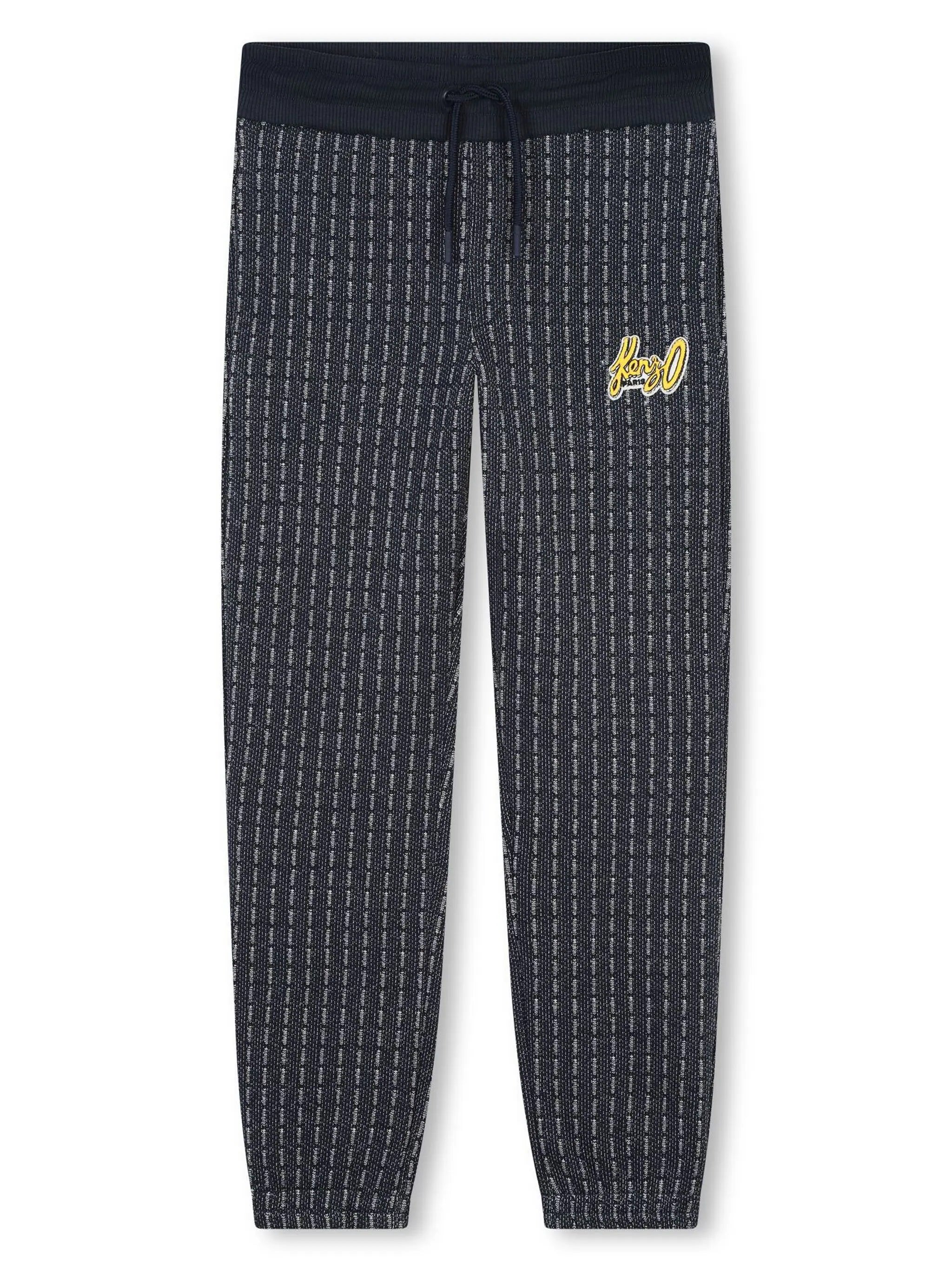 Kenzo Kids Sashiko-fleece cotton track pants