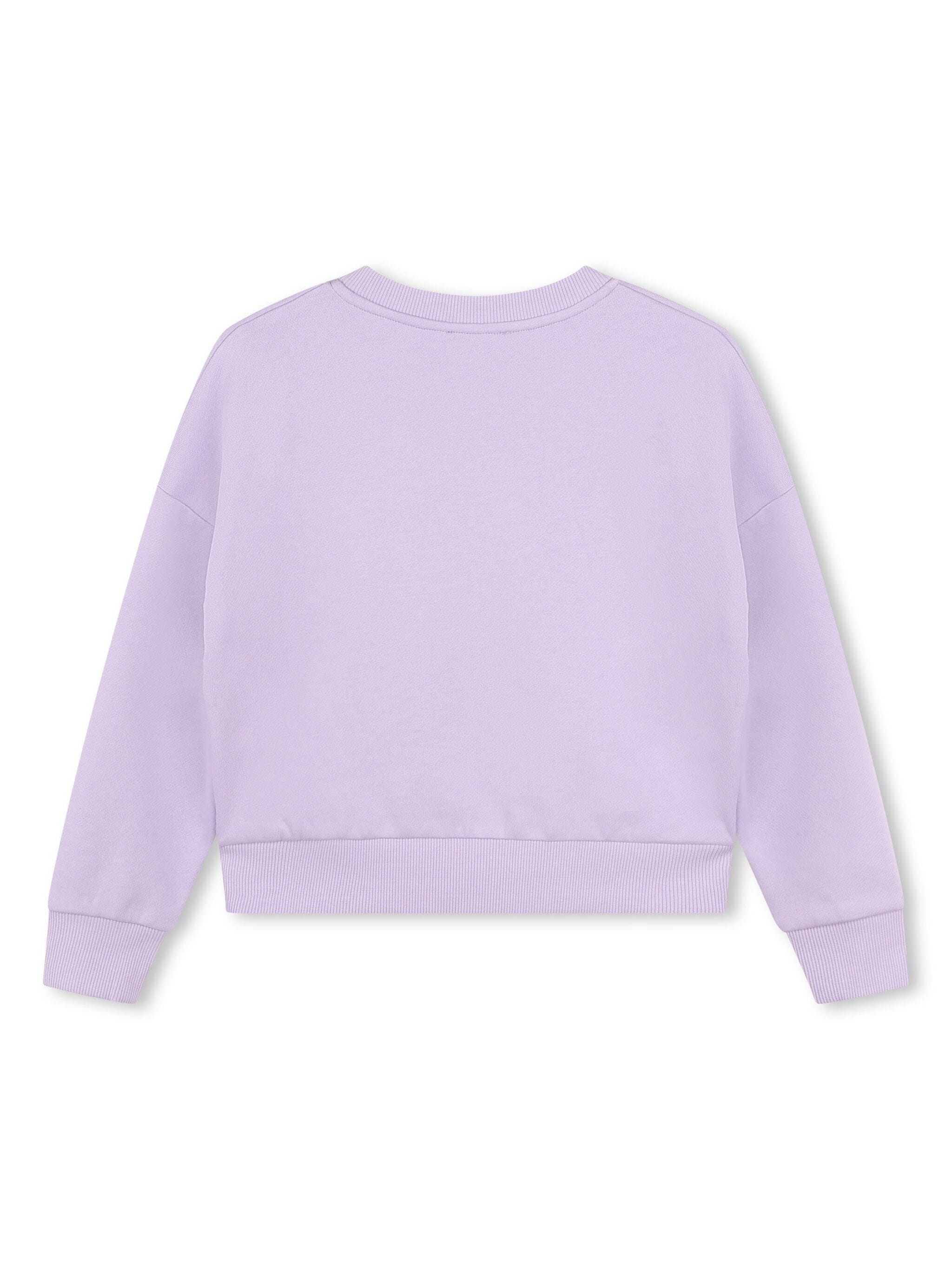 Kenzo Kids logo-print drop-shoulder sweatshirt