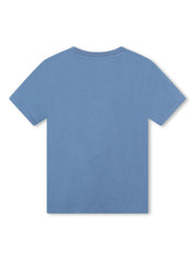 Kenzo Kids elephant-print cotton T-shirt