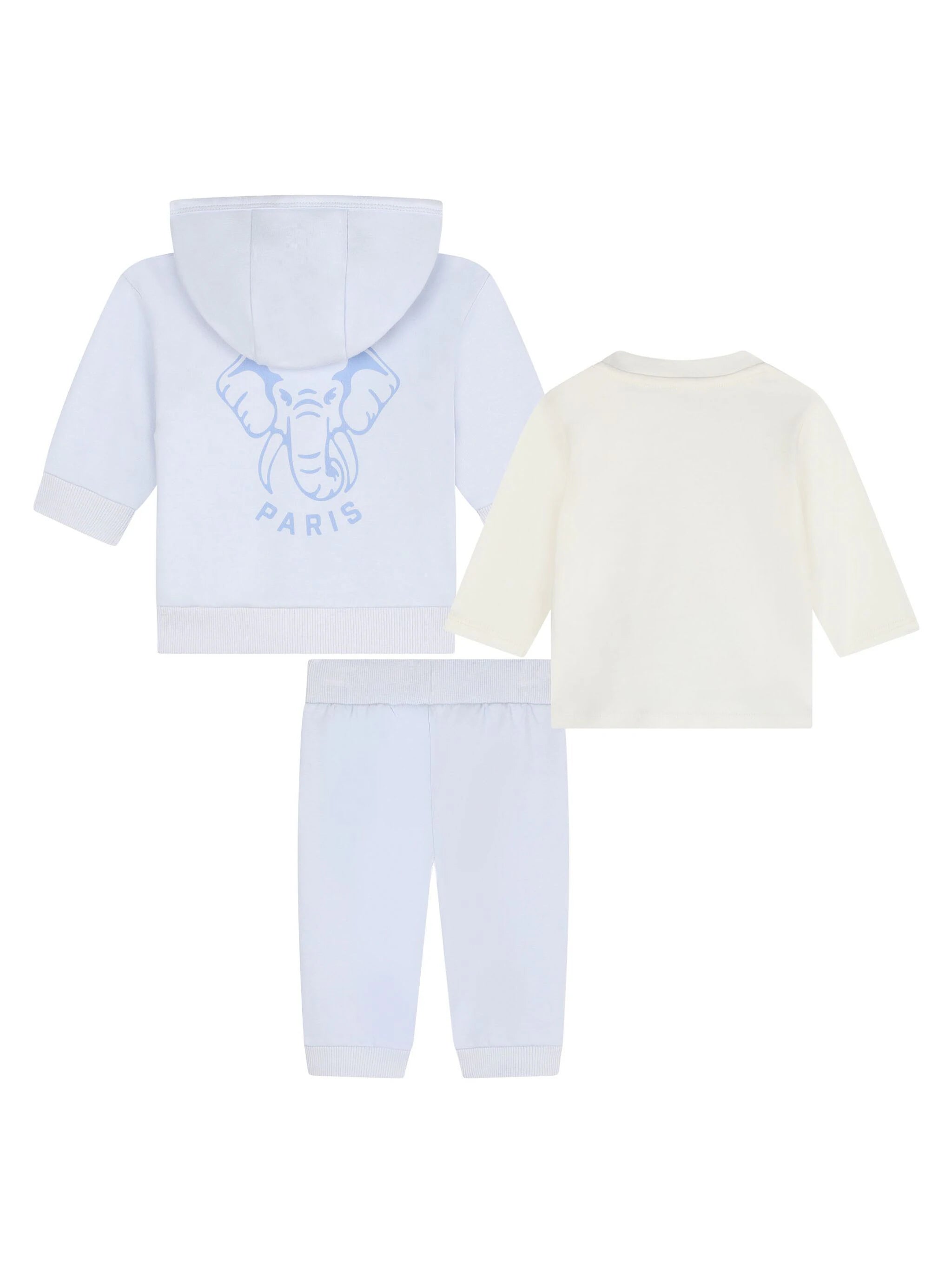 Kenzo Kids logo-print tracksuit set