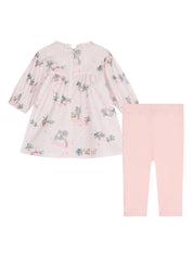 Kenzo Kids floral-print trousers set