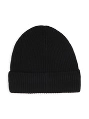 BOSS Kidswear logo-appliqué knitted beanie