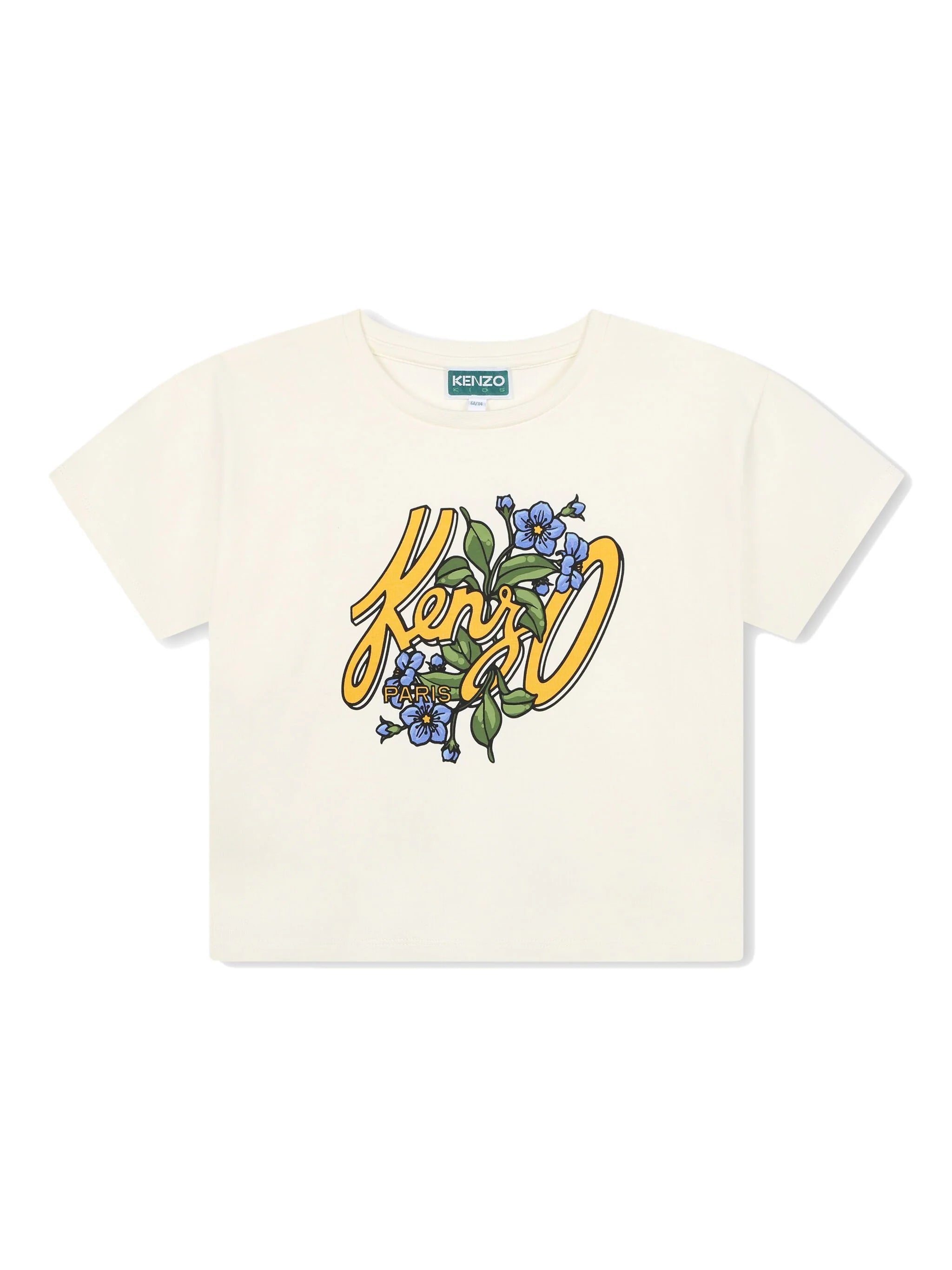 Kenzo Kids logo-print cotton T-shirt