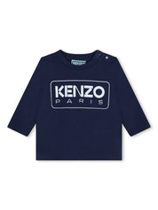 Kenzo Kids logo-print cotton T-shirt