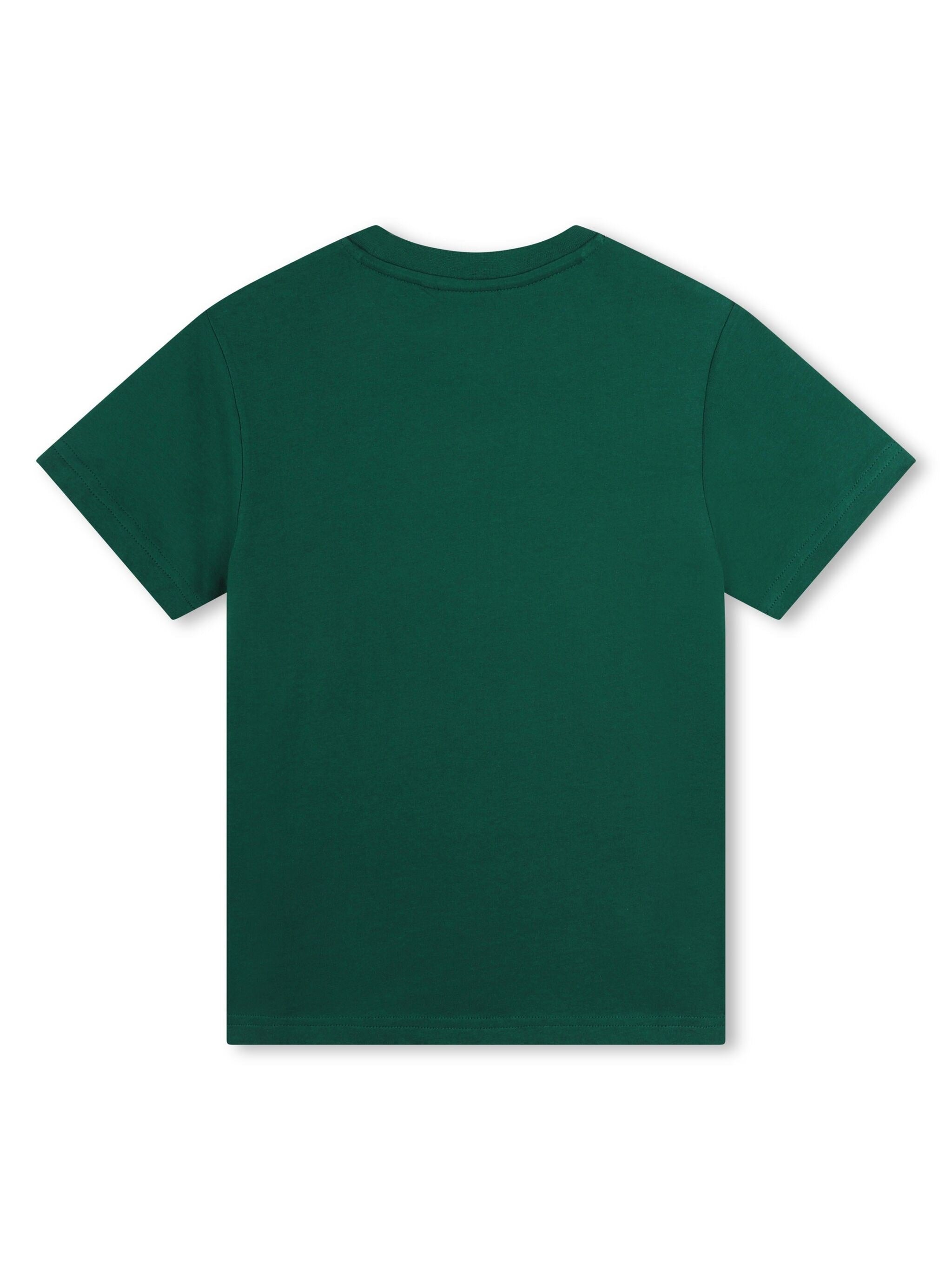 HUGO KIDS logo-print cotton T-shirt