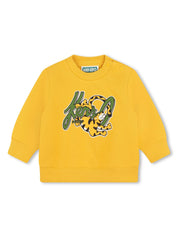 Kenzo Kids logo-print sweatshirt