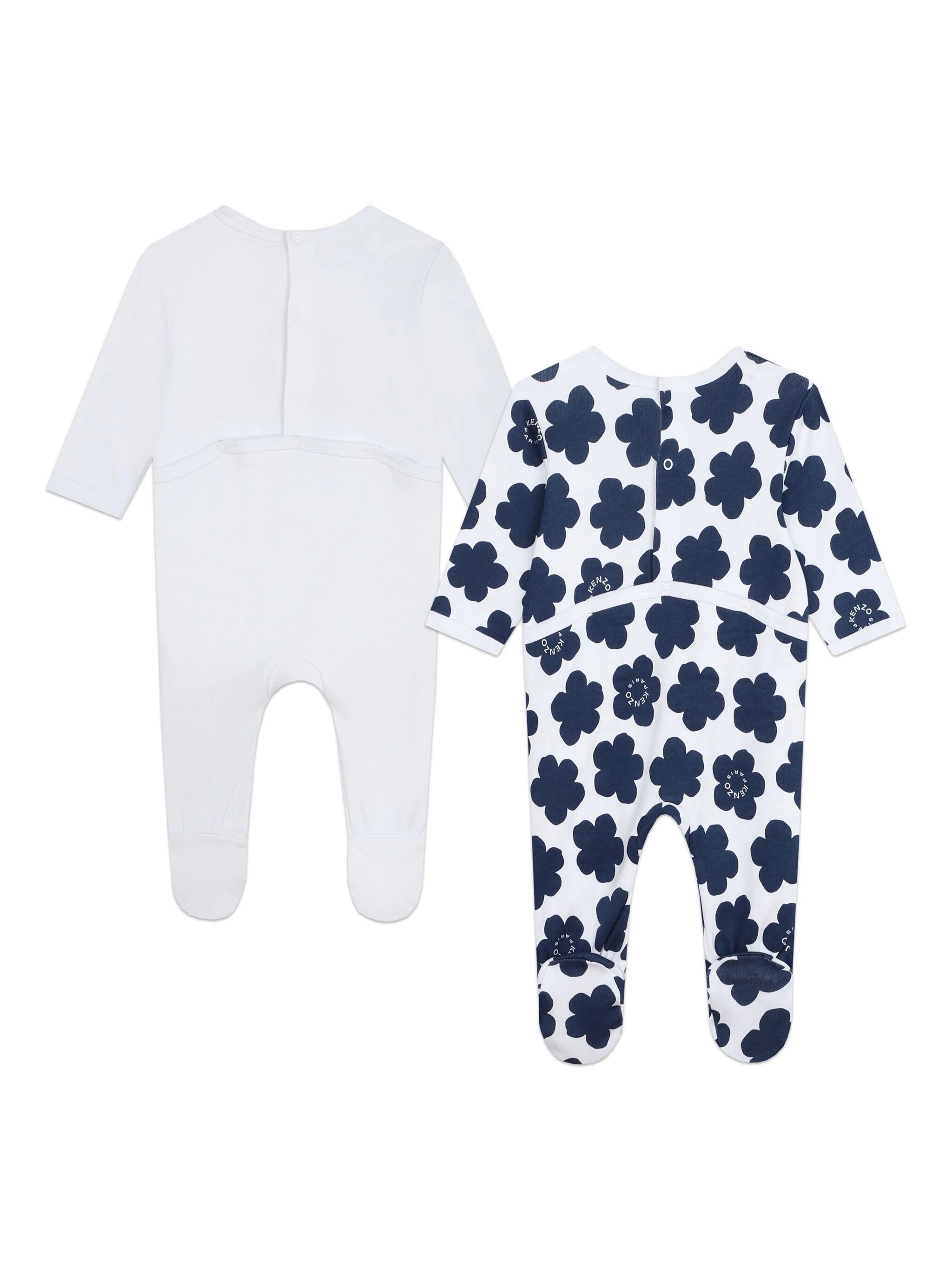 Kenzo Kids Boke Flower cotton pajamas (set of two)