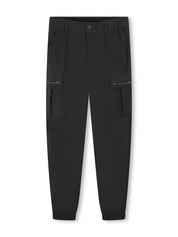 HUGO KIDS tapered ripstop trousers