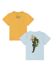 Kenzo Kids logo-print T-shirts (set of two)