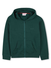 HUGO KIDS zip-up hoodie