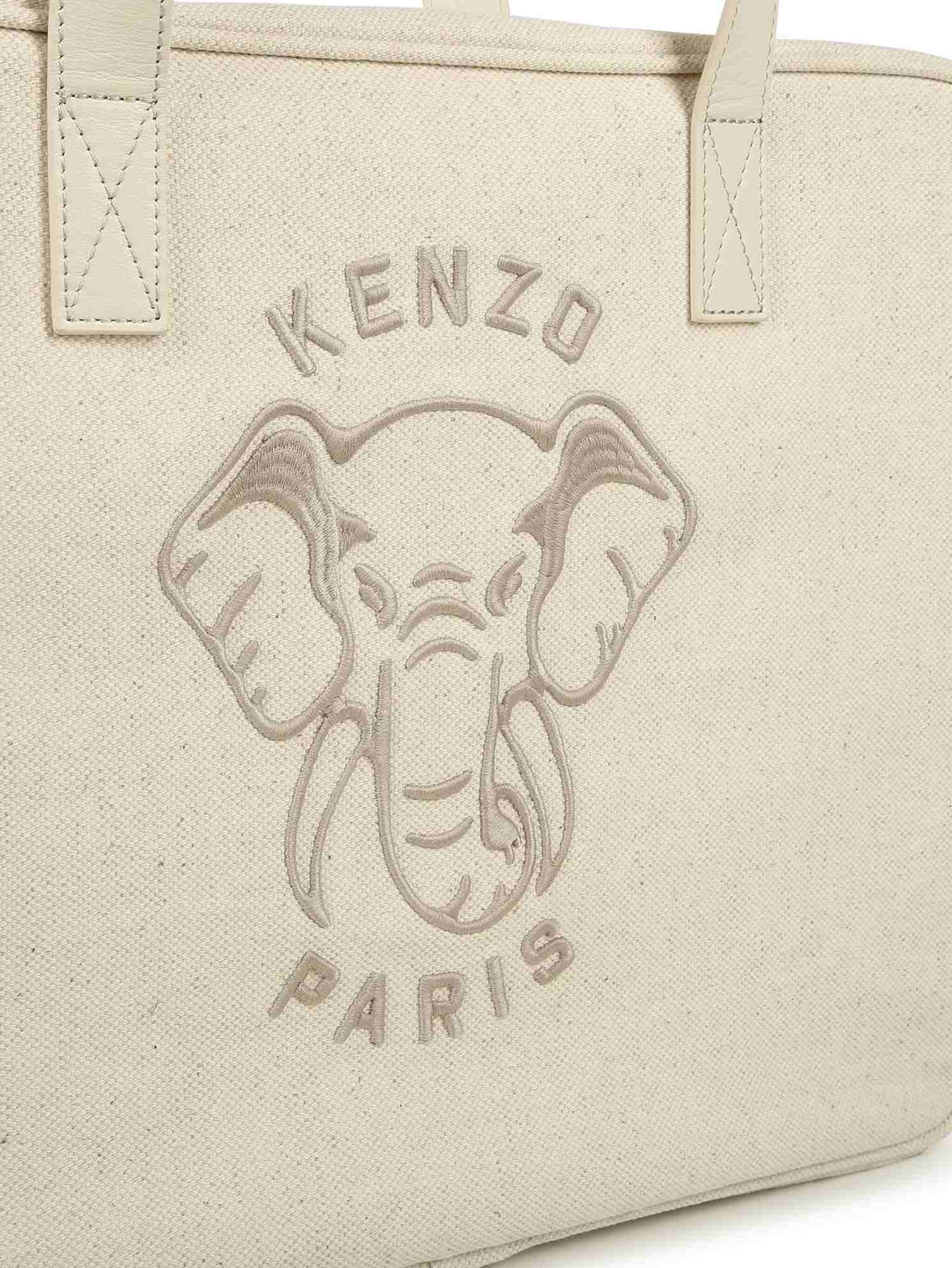 Kenzo Kids logo-embroidered changing bag