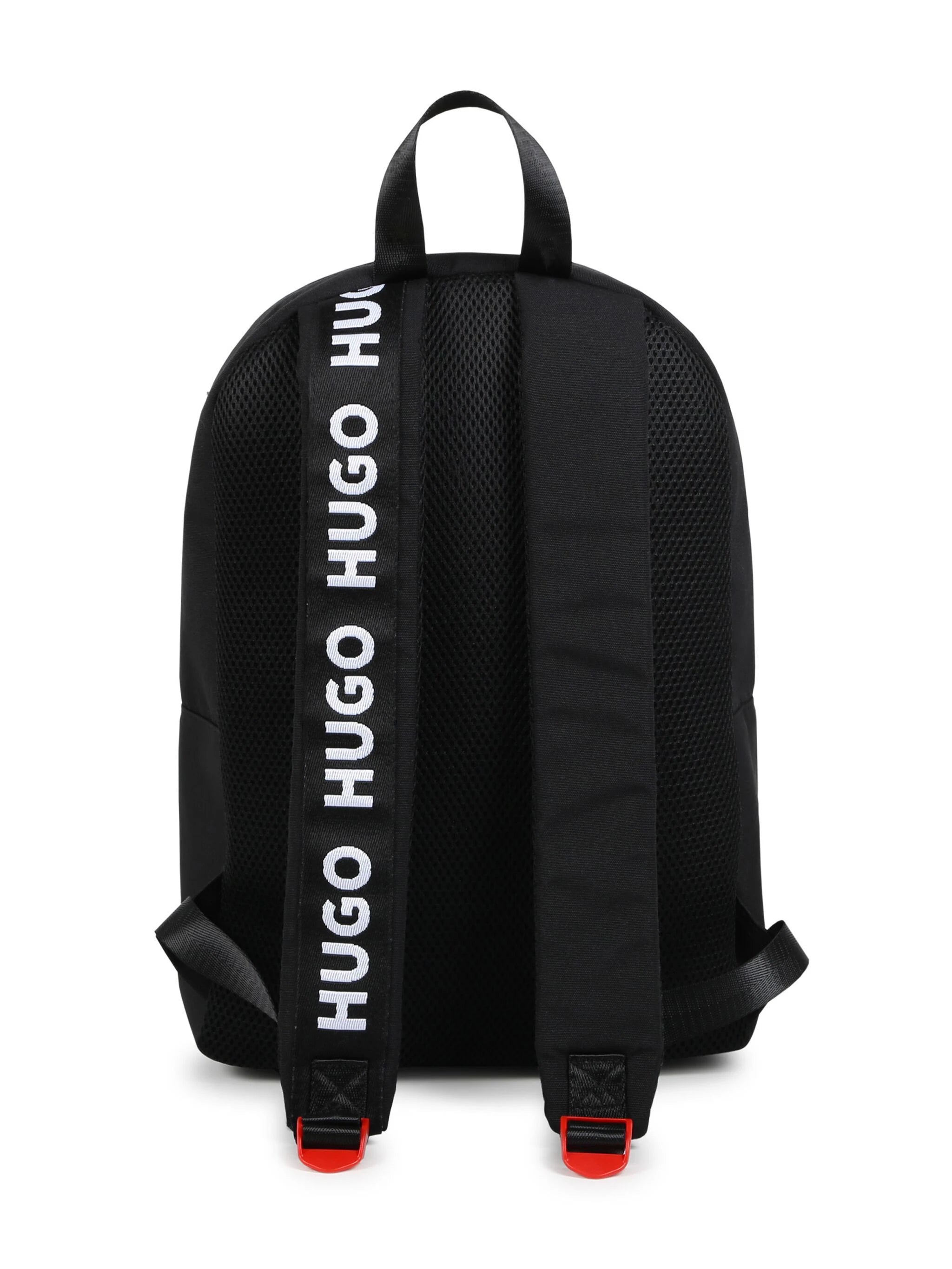 HUGO KIDS logo-print backpack