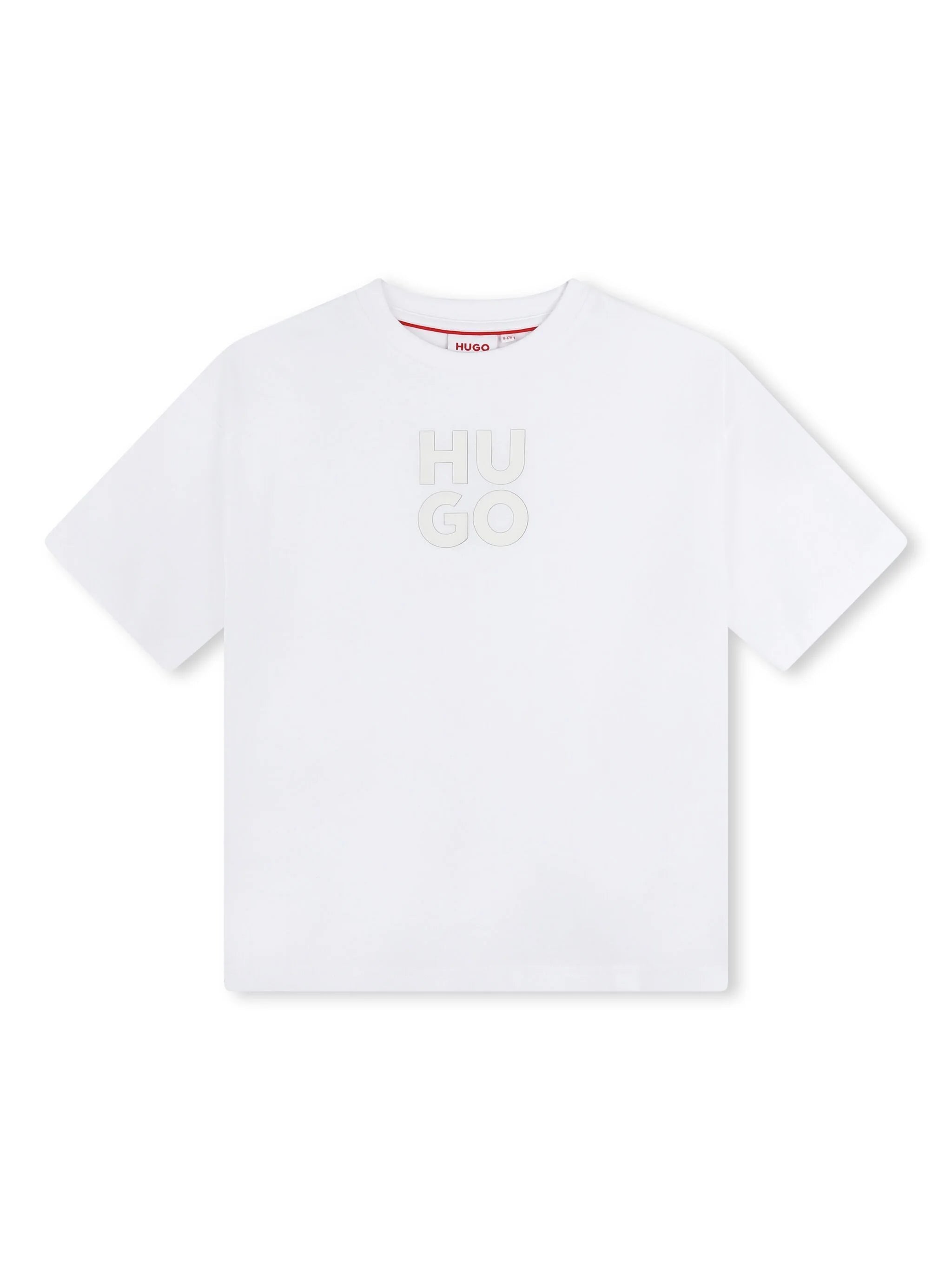 HUGO KIDS logo-print cotton T-shirt