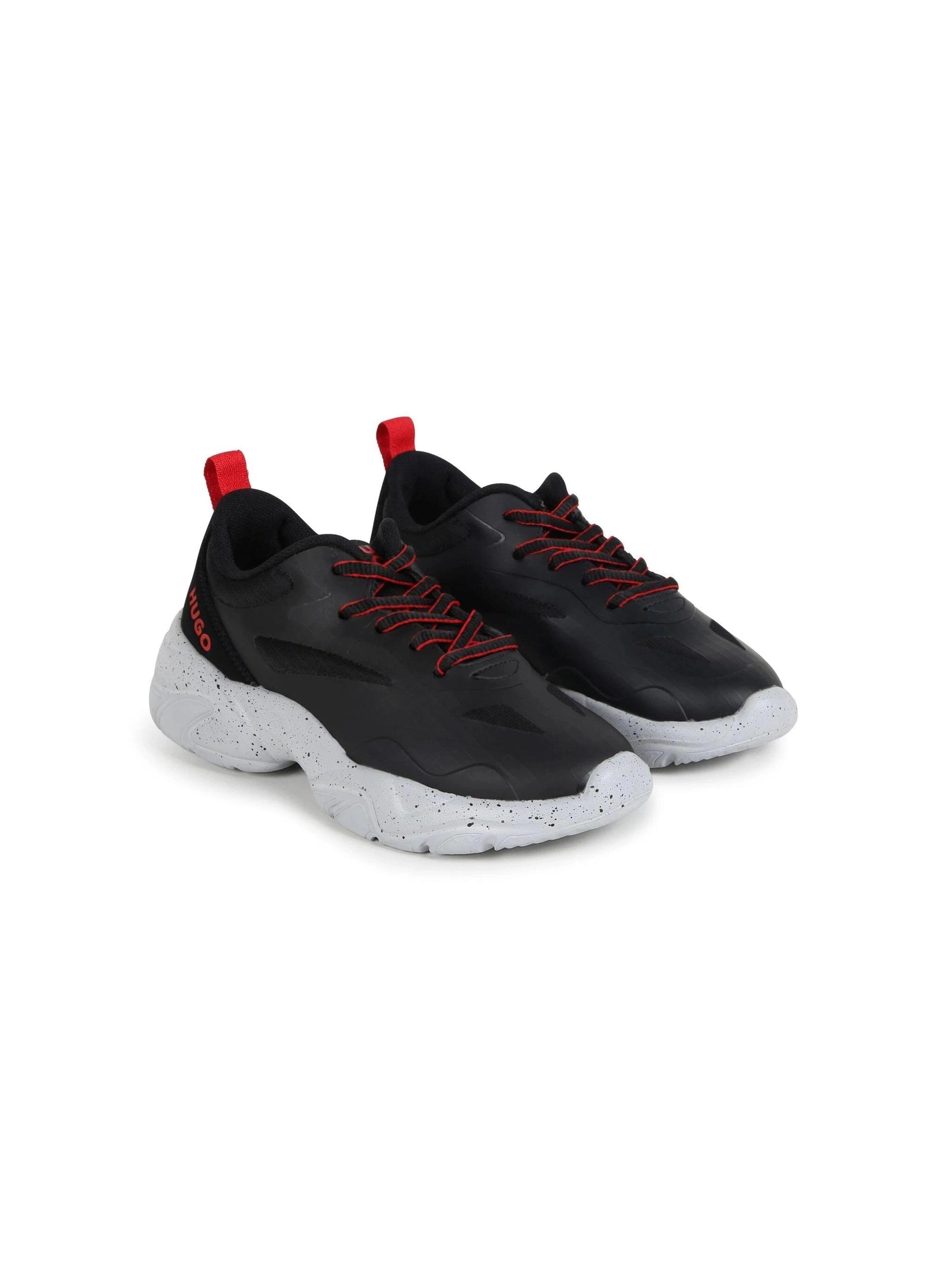 Hugo kids panelled chunky sneakers