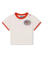 Kenzo Kids logo-print cotton T-shirt