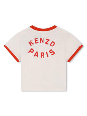 Kenzo Kids logo-print cotton T-shirt