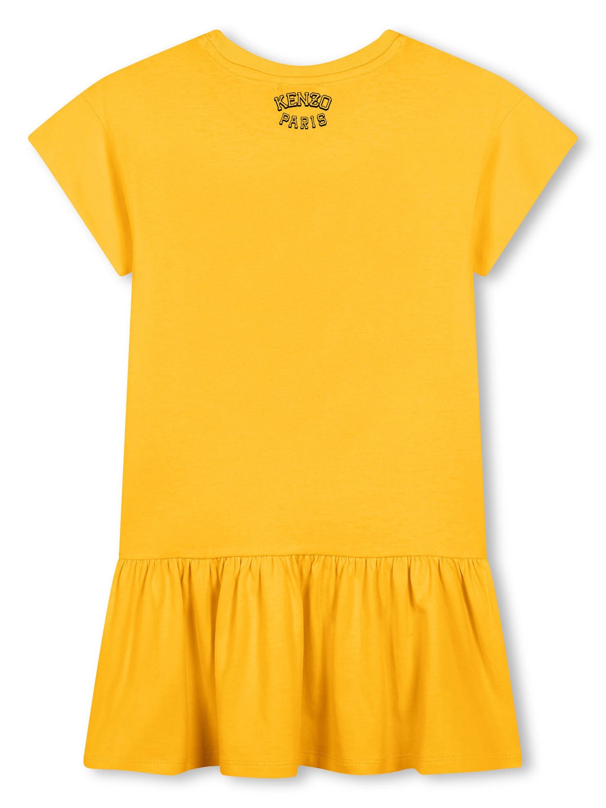 Kenzo Kids Tiger-print cotton dress