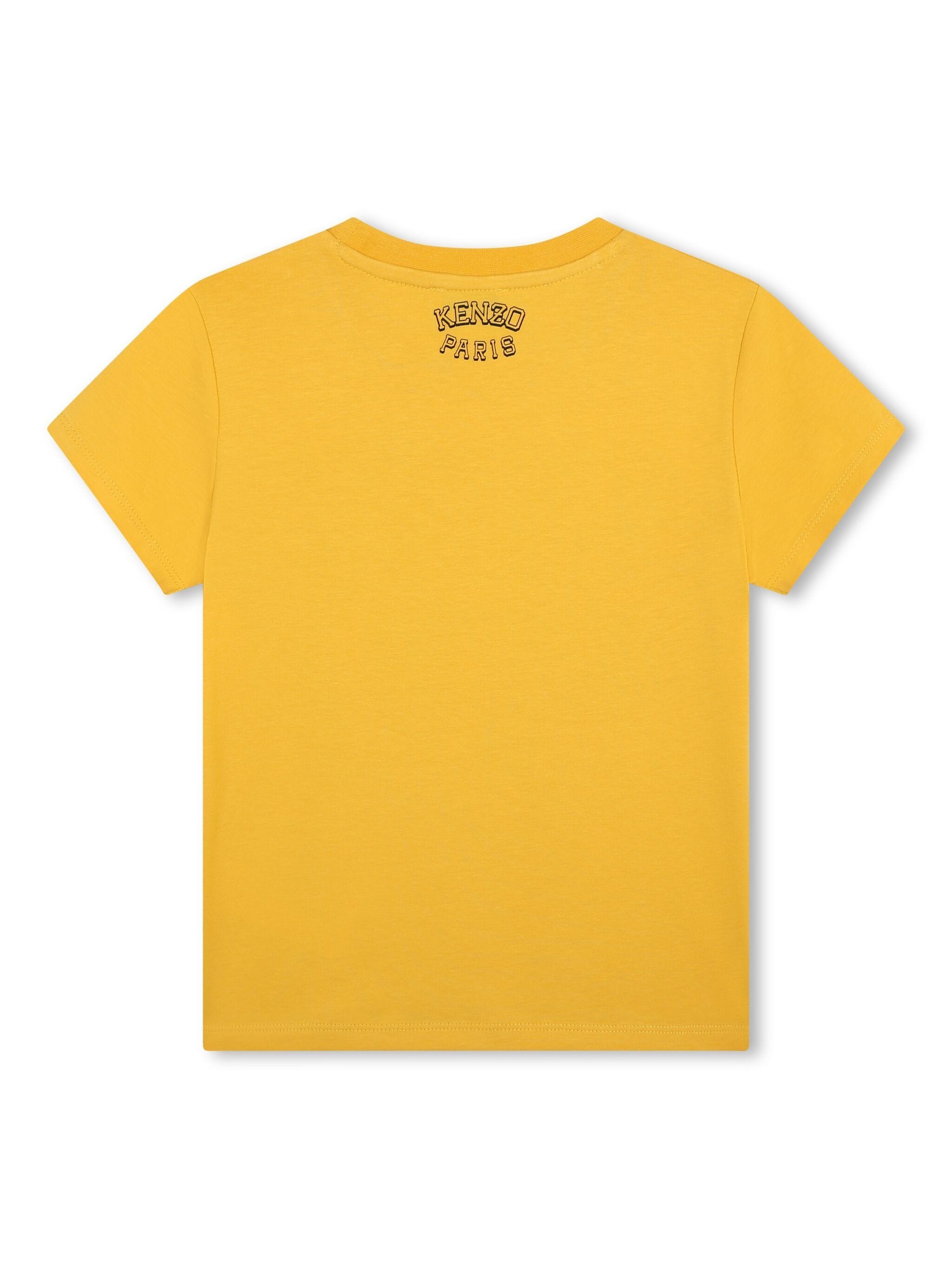 Kenzo Kids logo-print organic cotton T-shirt