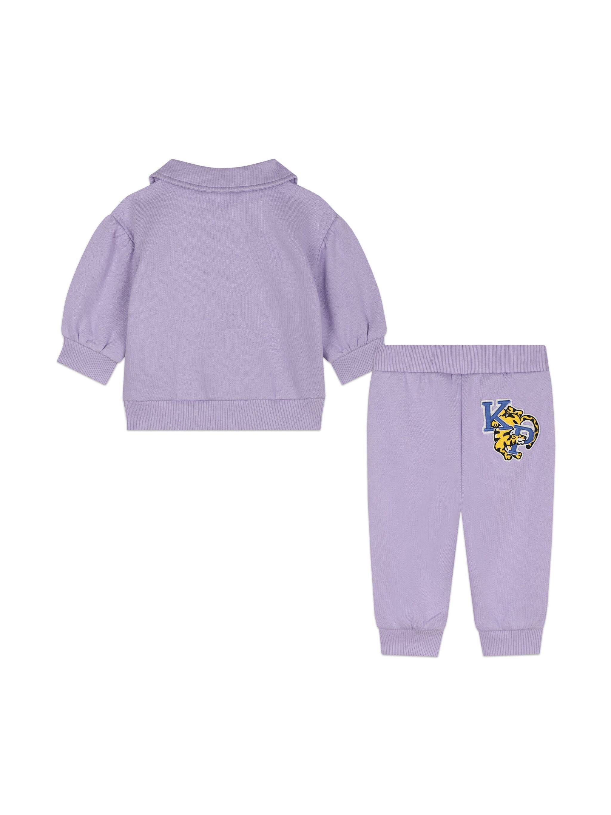 Kenzo Kids logo-print sweatshirt and trousers set