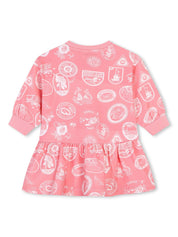 Kenzo Kids logo-print dress