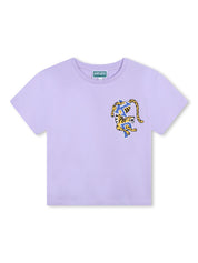 Kenzo Kids graphic-print cotton T-shirt