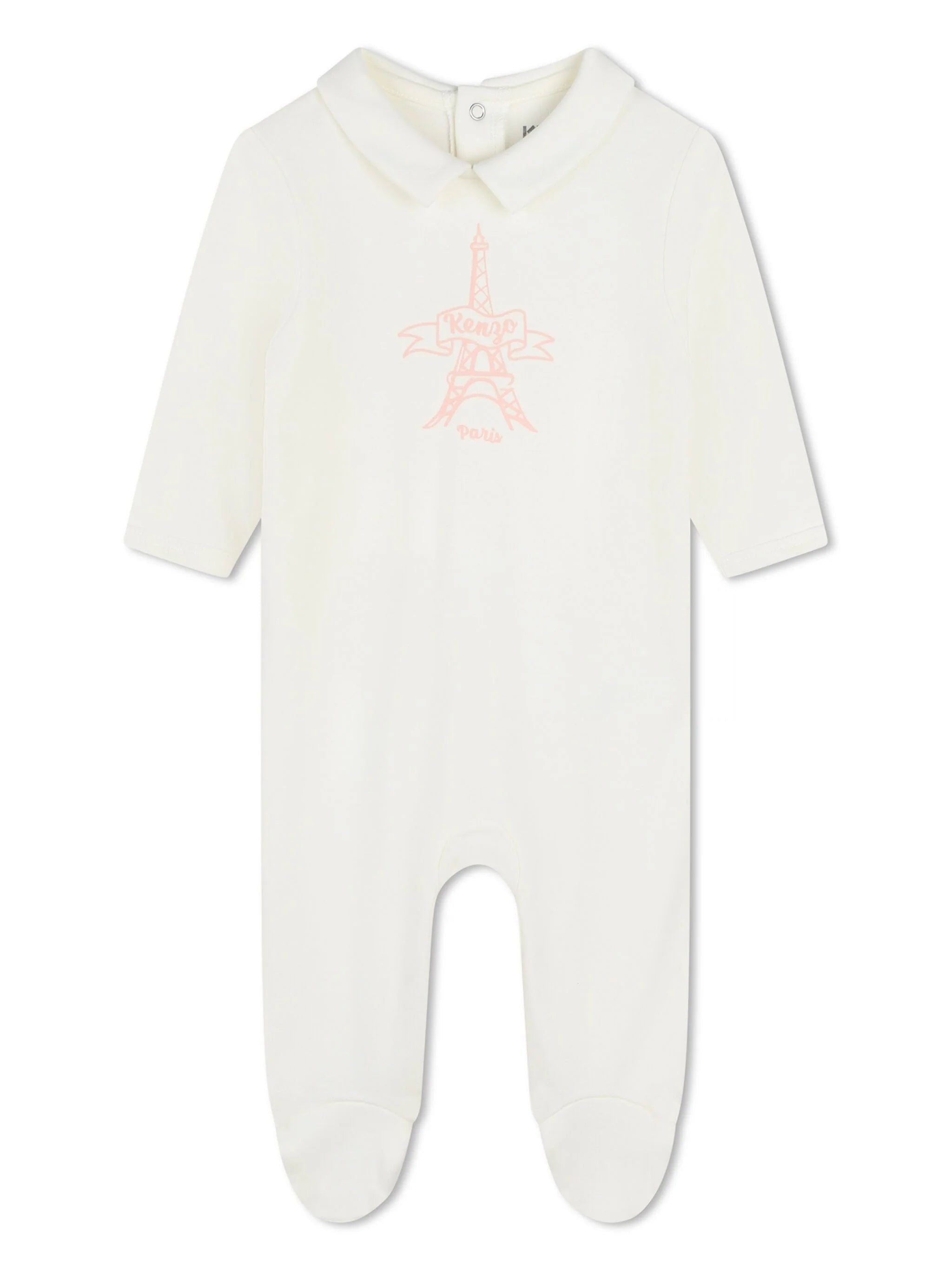 Kenzo Kids Eiffel Tower cotton pajama set (set of two)