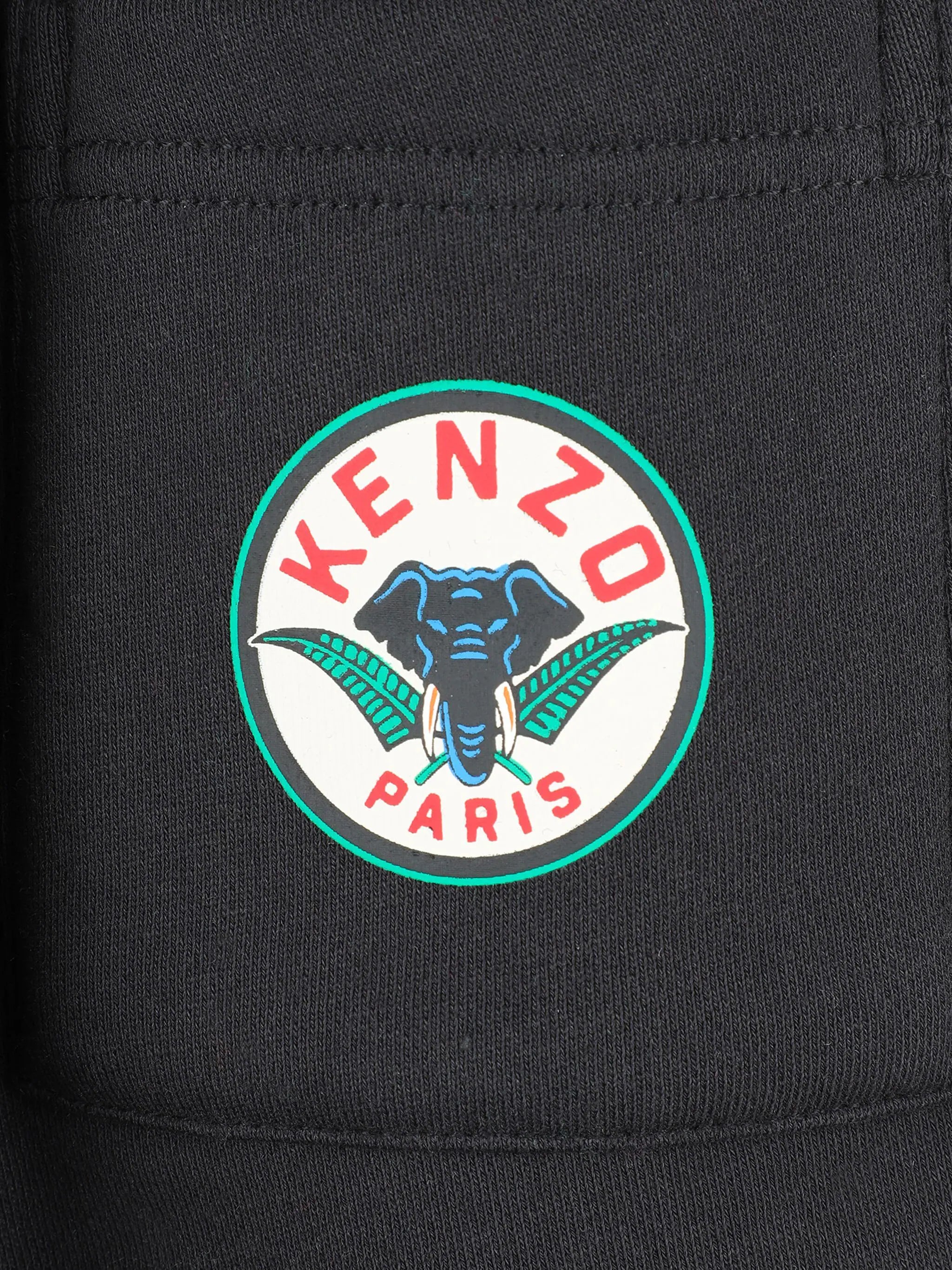 Kenzo Kids logo patch jogging trousers