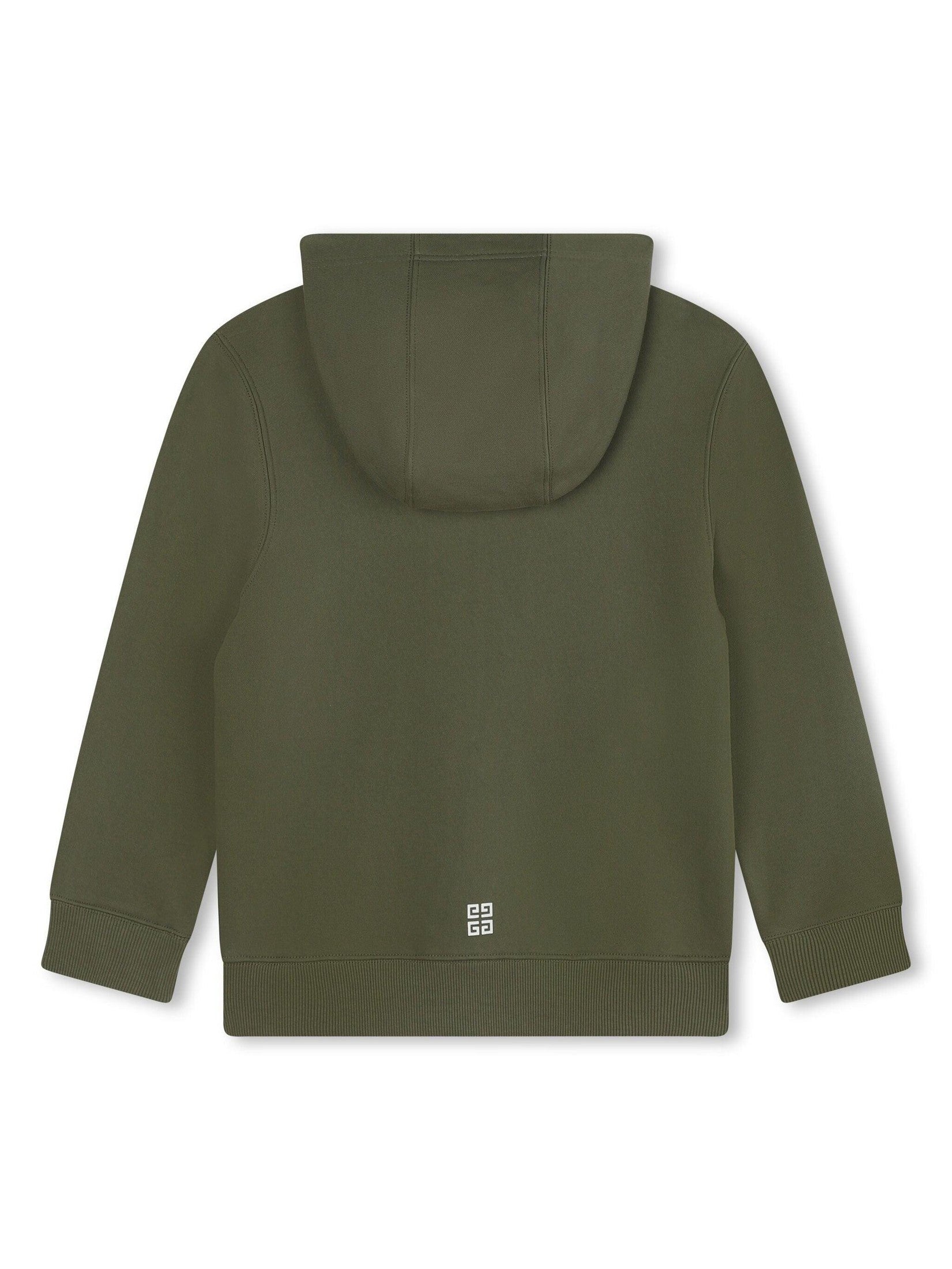Hooded cardigan