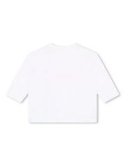 Kenzo Kids logo-print organic cotton T-shirt