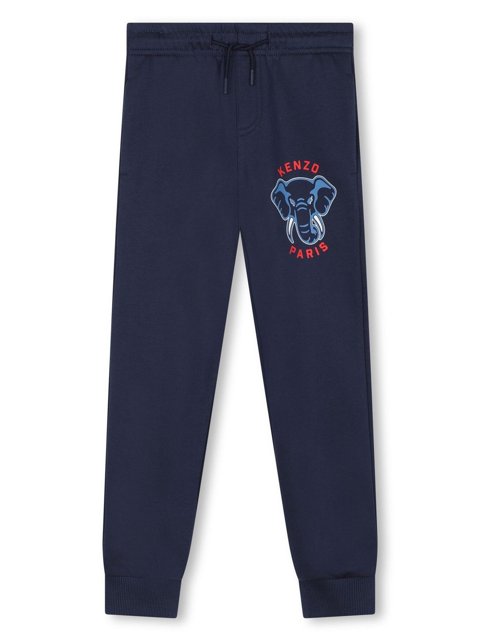 Kenzo kids logo-print track pants